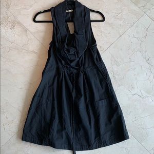 Black Anthropologie Cowl Neck Dress